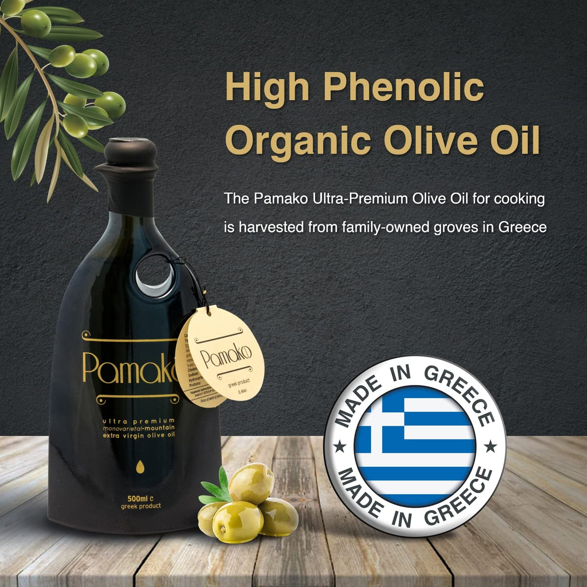 Ultra High Polyphenol Olive Oil - A Functional Food in a Bottle